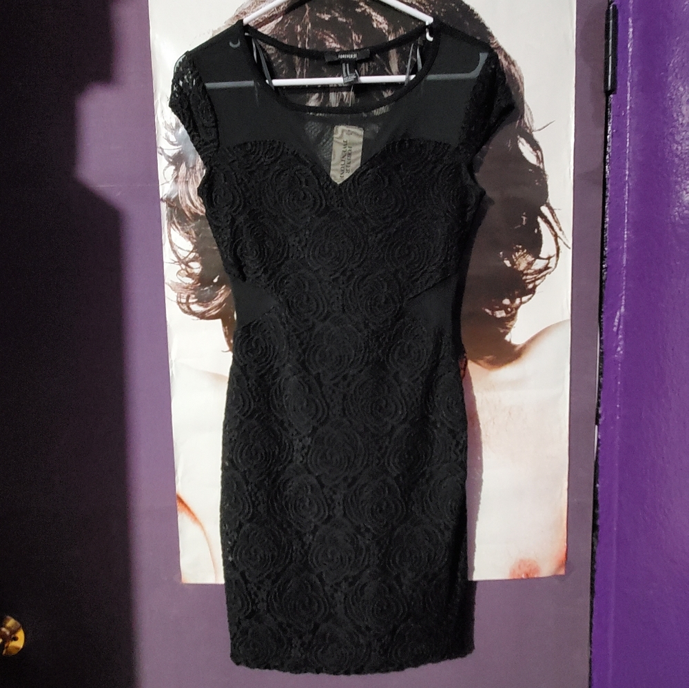 F21 Black Dress